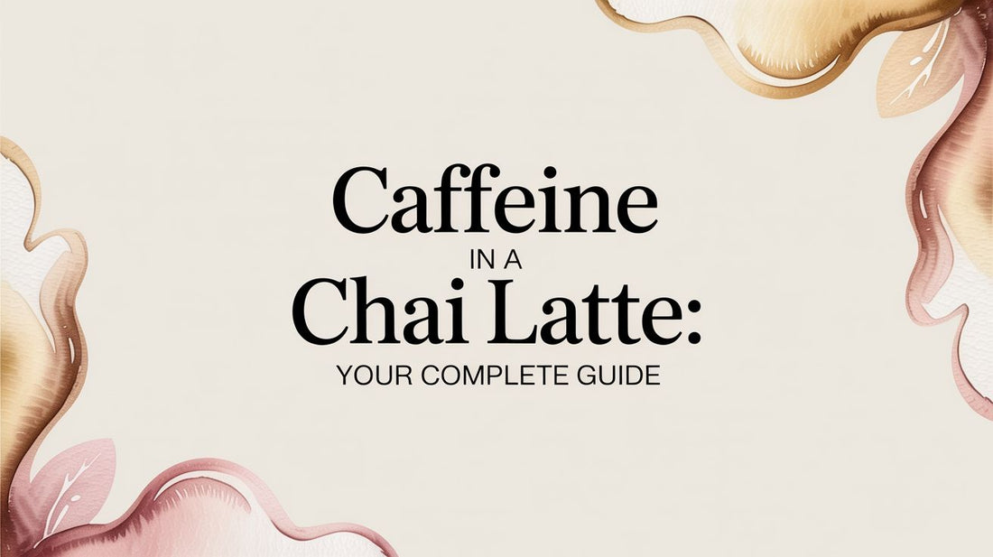 Caffeine in a Chai Latte: Your Complete Guide