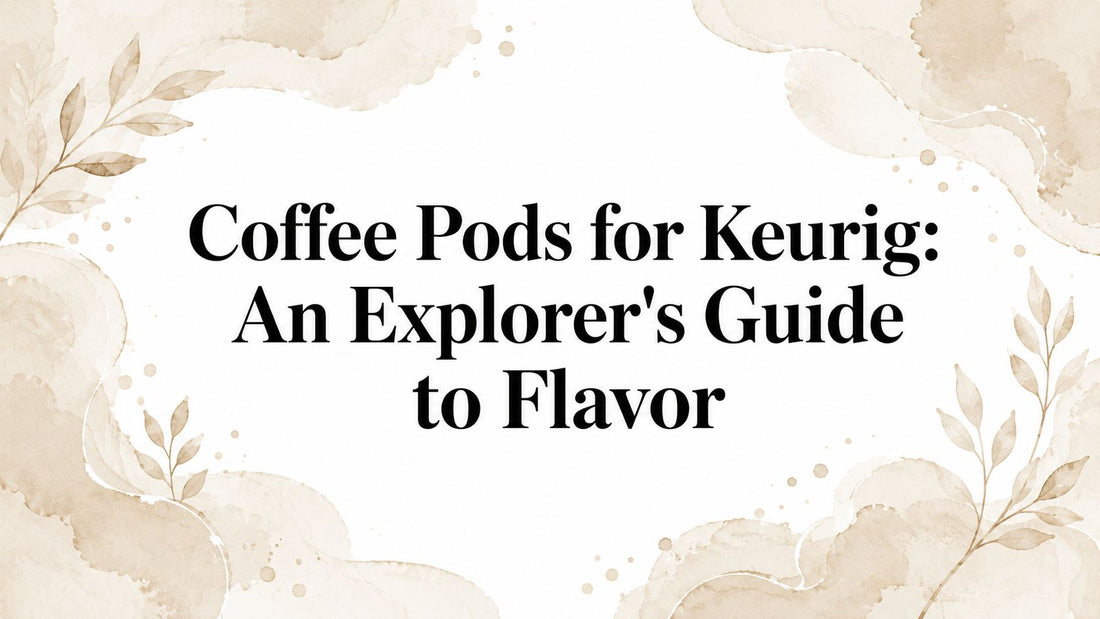 Coffee Pods for Keurig: An Explorer's Guide to Flavor