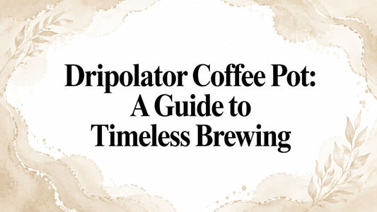 Dripolator Coffee Pot: A Guide to Timeless Brewing