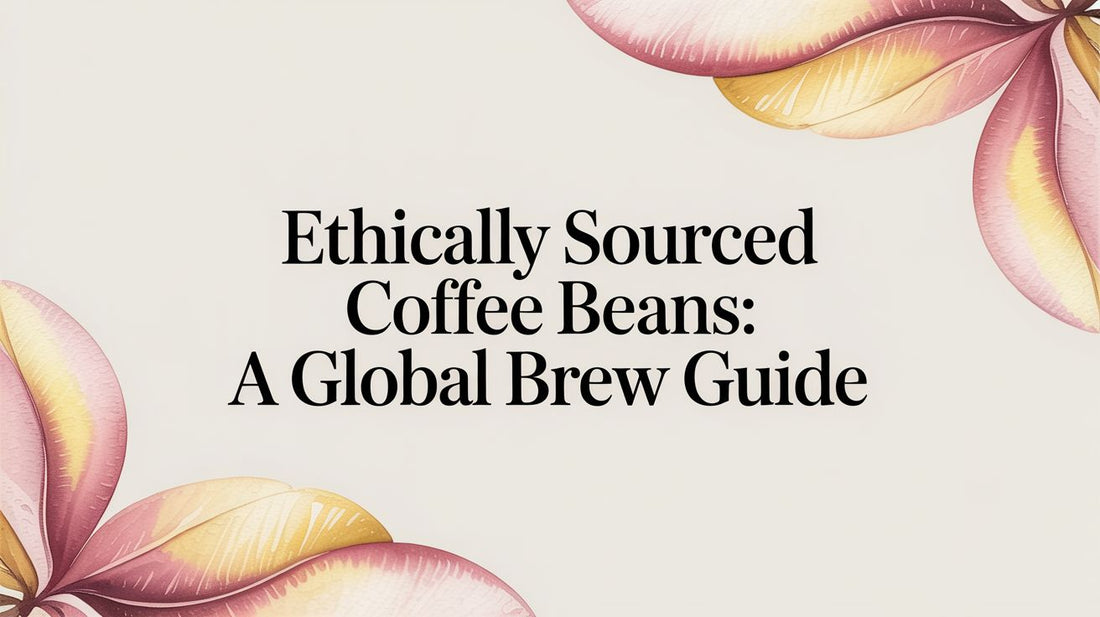 Ethically Sourced Coffee Beans: A Global Brew Guide
