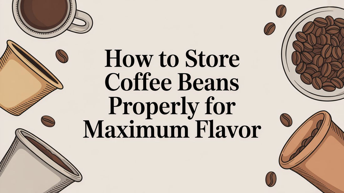 How to Store Coffee Beans Properly for Maximum Flavor