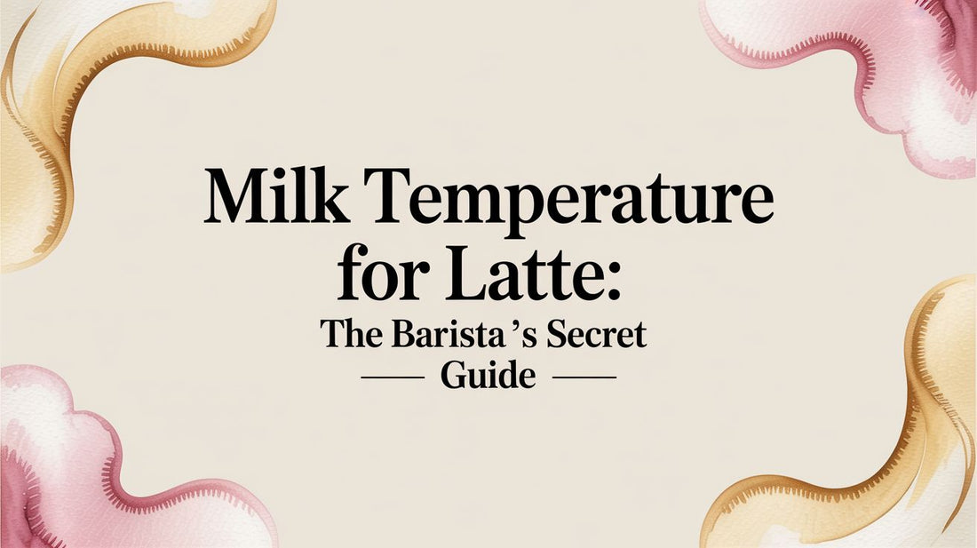Milk Temperature for Latte: The Barista's Secret Guide