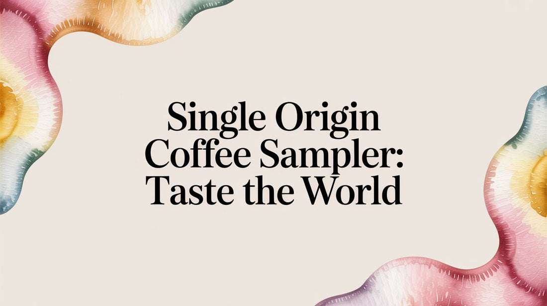 Single Origin Coffee Sampler: Taste the World