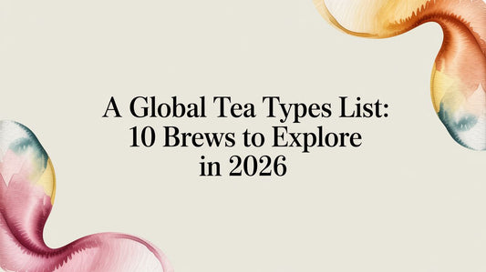 A Global Tea Types List: 10 Brews to Explore in 2026