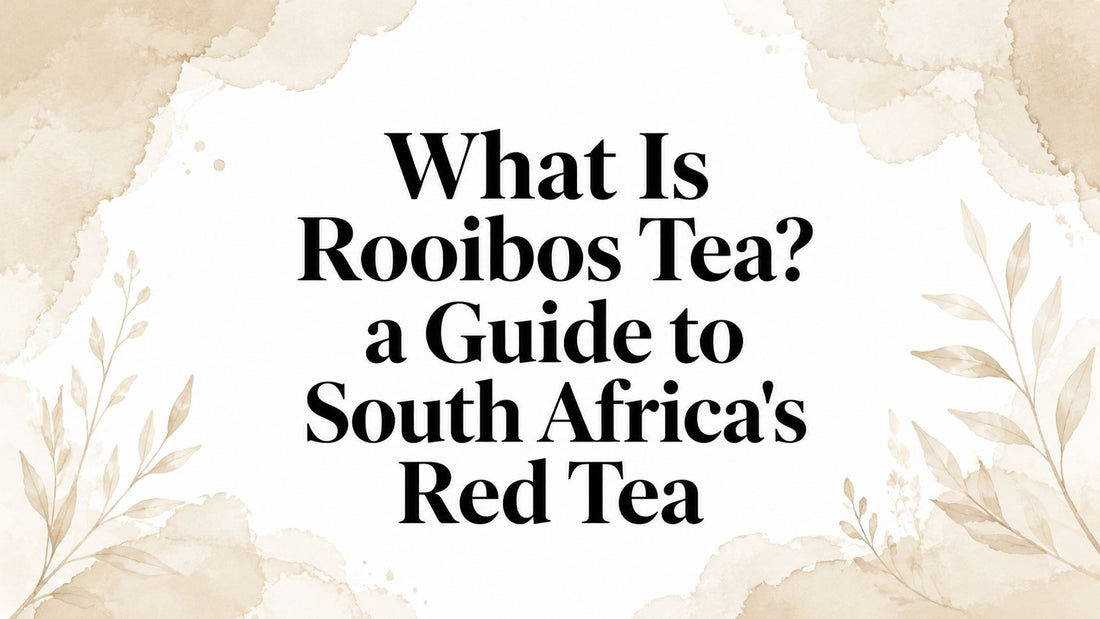What Is Rooibos Tea? a Guide to South Africa's Red Tea