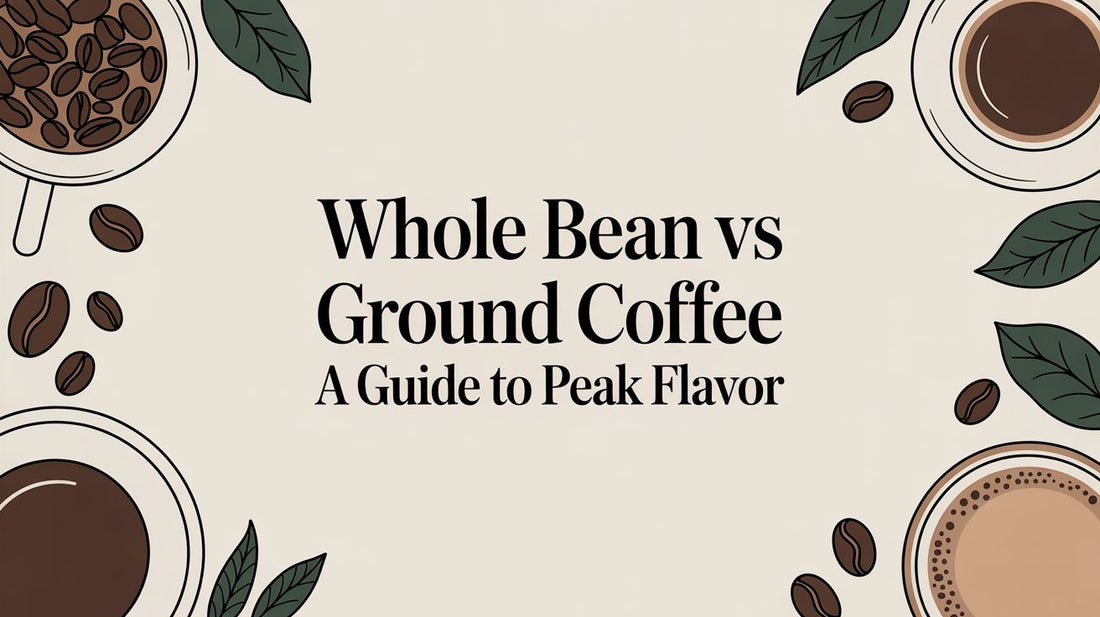 Whole Bean Vs Ground Coffee A Guide to Peak Flavor