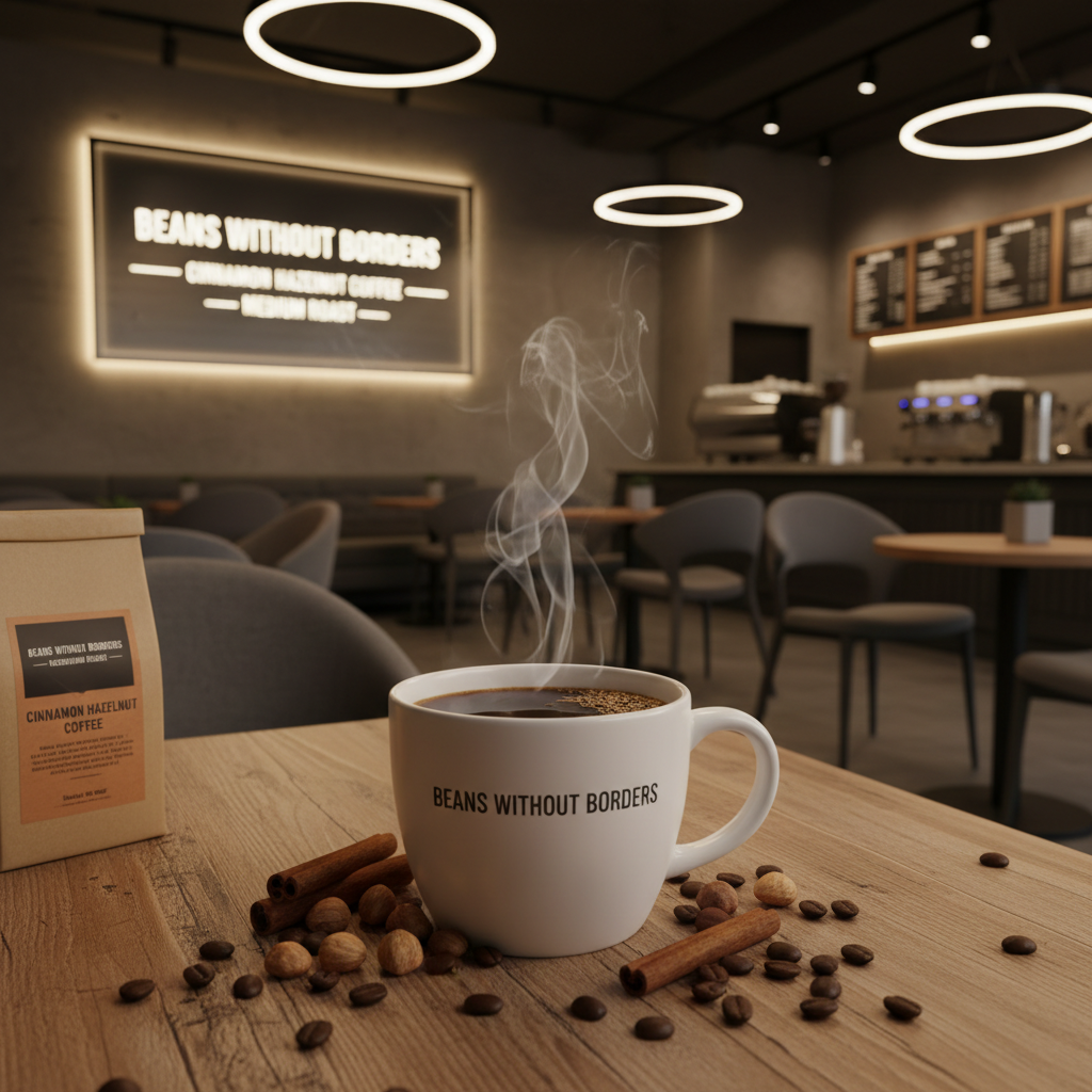 Cinnamon Hazelnut Coffee - Medium Roast Delight