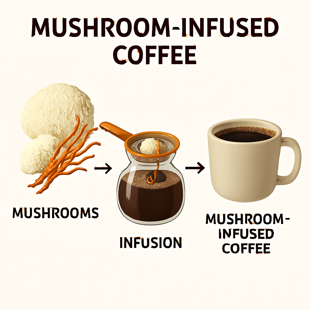 Dark Roast Mushroom Coffee: Lion's Mane & Reishi Benefits