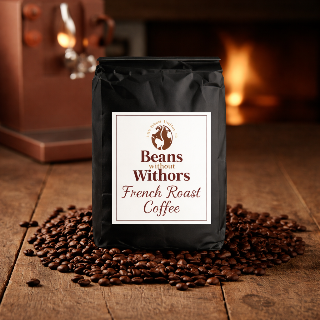 Bold French Roast Coffee - Deep Dark Flavor & Low Acidity