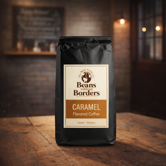 Caramel Flavored Coffee: Sweet, Buttery Medium Roast
