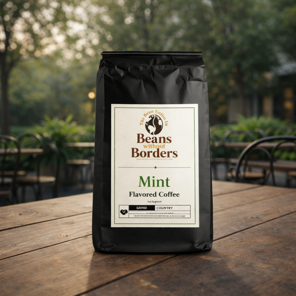 Mint Flavored Coffee - Natural Taste Infusion