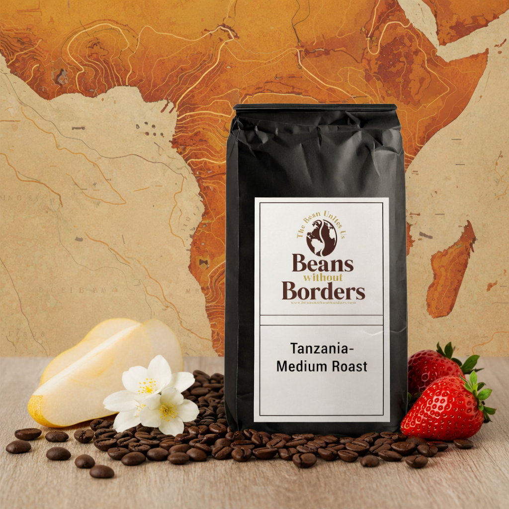 Tanzania Coffee: Medium-Light Roast with Fruity Floral Notes